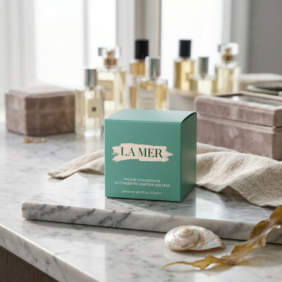 La Mer The Eye Concentrate 0.5 oz / 15 ml – Luxury Eye Cream for Dark Circles, Lines & Wrinkles