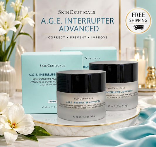 SkinCeuticals A.G.E. Interrupter Advanced Anti-Aging Cream 2-Pack, 1.7 oz / 48 ml Each